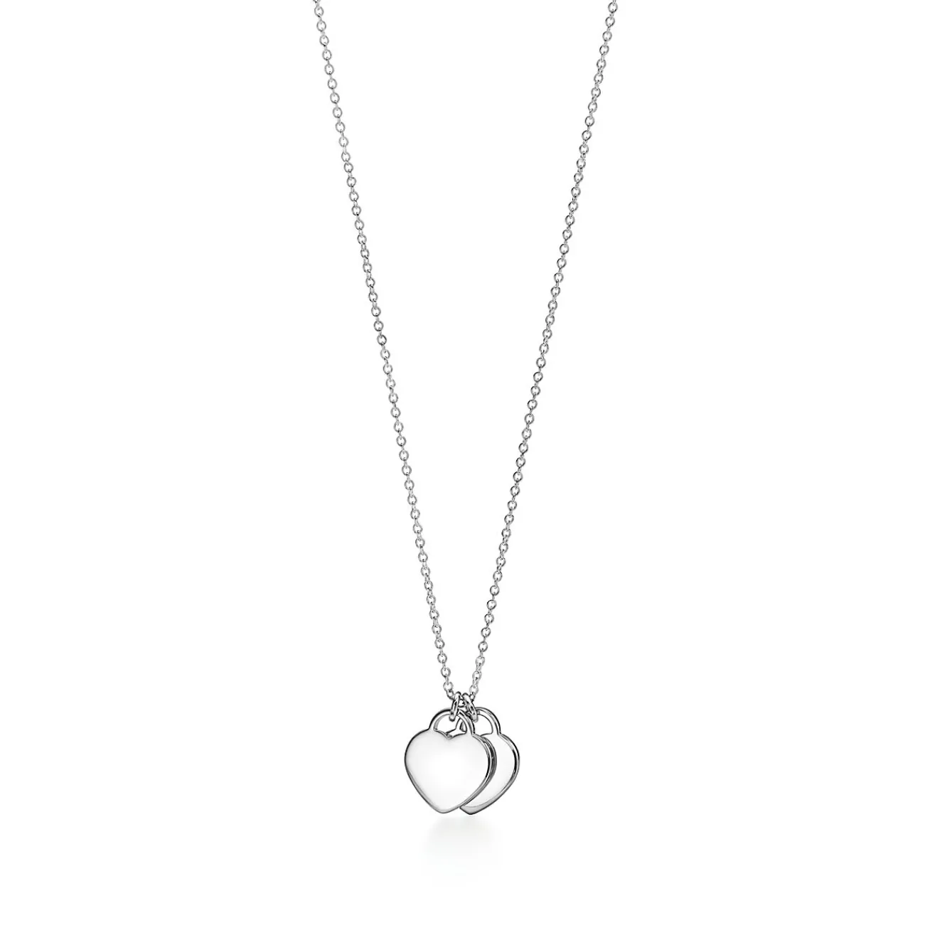 Tiffany & Co. Return to Tiffany® Heart Pendant in Silver, Tiffany Blue® with a Diamond, Mini | ^ Necklaces & Pendants|Gifts for Her