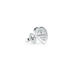 Tiffany & Co. Return to Tiffany® Heart Pendant and Earrings Set in Silver with Diamonds, Mini | ^ Gifts for Her|Her
