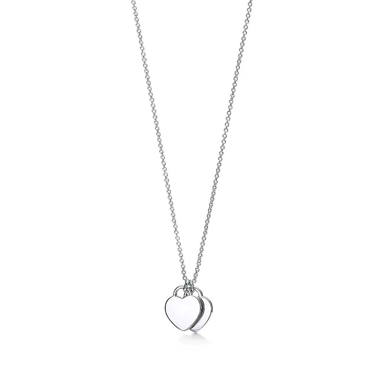 Tiffany & Co. Return to Tiffany® Heart Pendant and Earrings Set in Silver with Diamonds, Mini | ^ Gifts for Her|Her