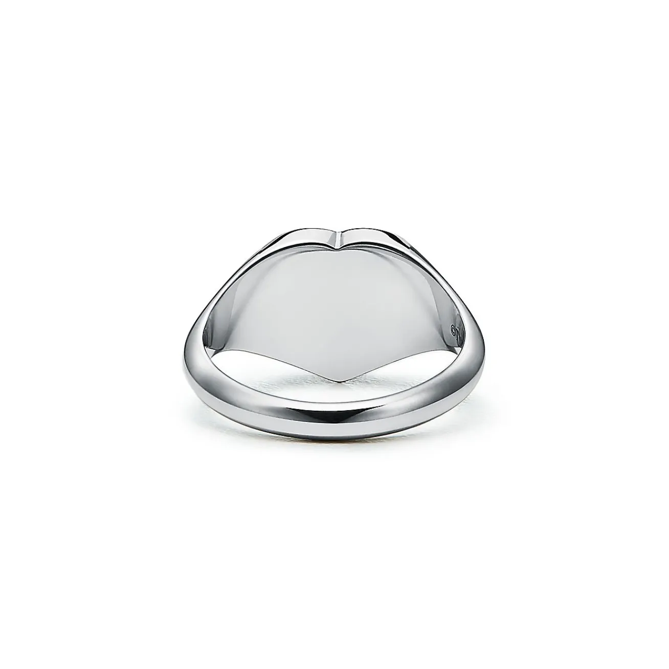 Tiffany & Co. Return to Tiffany® Heart Signet Ring in Silver, Small | ^ Rings|Most Popular Jewelry