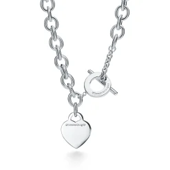 Tiffany & Co. Return to Tiffany® Heart Tag Toggle Necklace in Silver | ^ Necklaces & Pendants|Gifts for Her