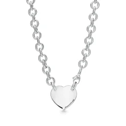 Tiffany & Co. Return to Tiffany® heart tag necklace in sterling silver, 15.5". | ^ Necklaces & Pendants|Bold Silver Jewelry