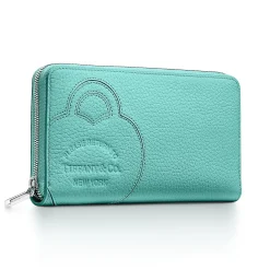 Tiffany & Co. Return to Tiffany® Large Zip Wallet in Tiffany Blue® Leather | ^Women Small Leather Goods|Women's Accessories