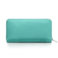 Tiffany & Co. Return to Tiffany® Large Zip Wallet in Tiffany Blue® Leather | ^Women Small Leather Goods|Women's Accessories