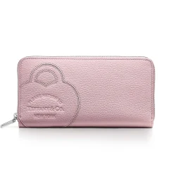 Tiffany & Co. Return to Tiffany® Large Zip Wallet in Crystal Pink Leather | ^Women Small Leather Goods|Women's Accessories