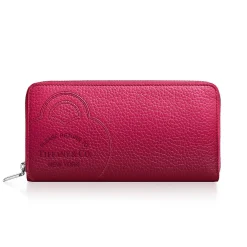 Tiffany & Co. Return to Tiffany® Large Zip Wallet in Infinity Ruby Leather | ^Women Small Leather Goods|Women's Accessories