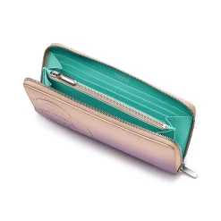 Tiffany & Co. Return to Tiffany® Large Zip Wallet in Infinity Morganite Leather | ^Women Small Leather Goods|Women's Accessories