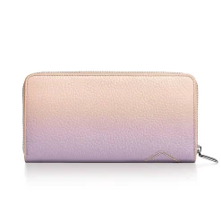 Tiffany & Co. Return to Tiffany® Large Zip Wallet in Infinity Morganite Leather | ^Women Small Leather Goods|Women's Accessories