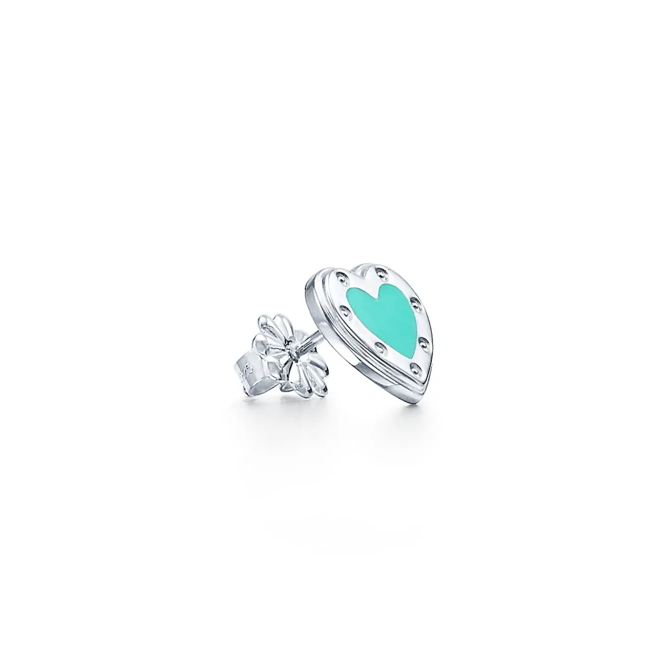 Tiffany & Co. Return to Tiffany® Love Tiffany Blue® Heart Earrings in Silver, Mini | ^ Earrings|Sterling Silver Jewelry