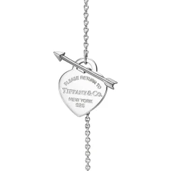 Tiffany & Co. Return to Tiffany® Lovestruck Pendant in Sterling Silver, Medium | ^ Necklaces & Pendants|Sterling Silver Jewelry