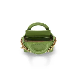 Tiffany & Co. Return to Tiffany® Micro Tote in Peridot Green Leather | ^Women Bags|Women's Accessories