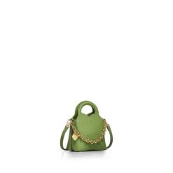 Tiffany & Co. Return to Tiffany® Micro Tote in Peridot Green Leather | ^Women Bags|Women's Accessories