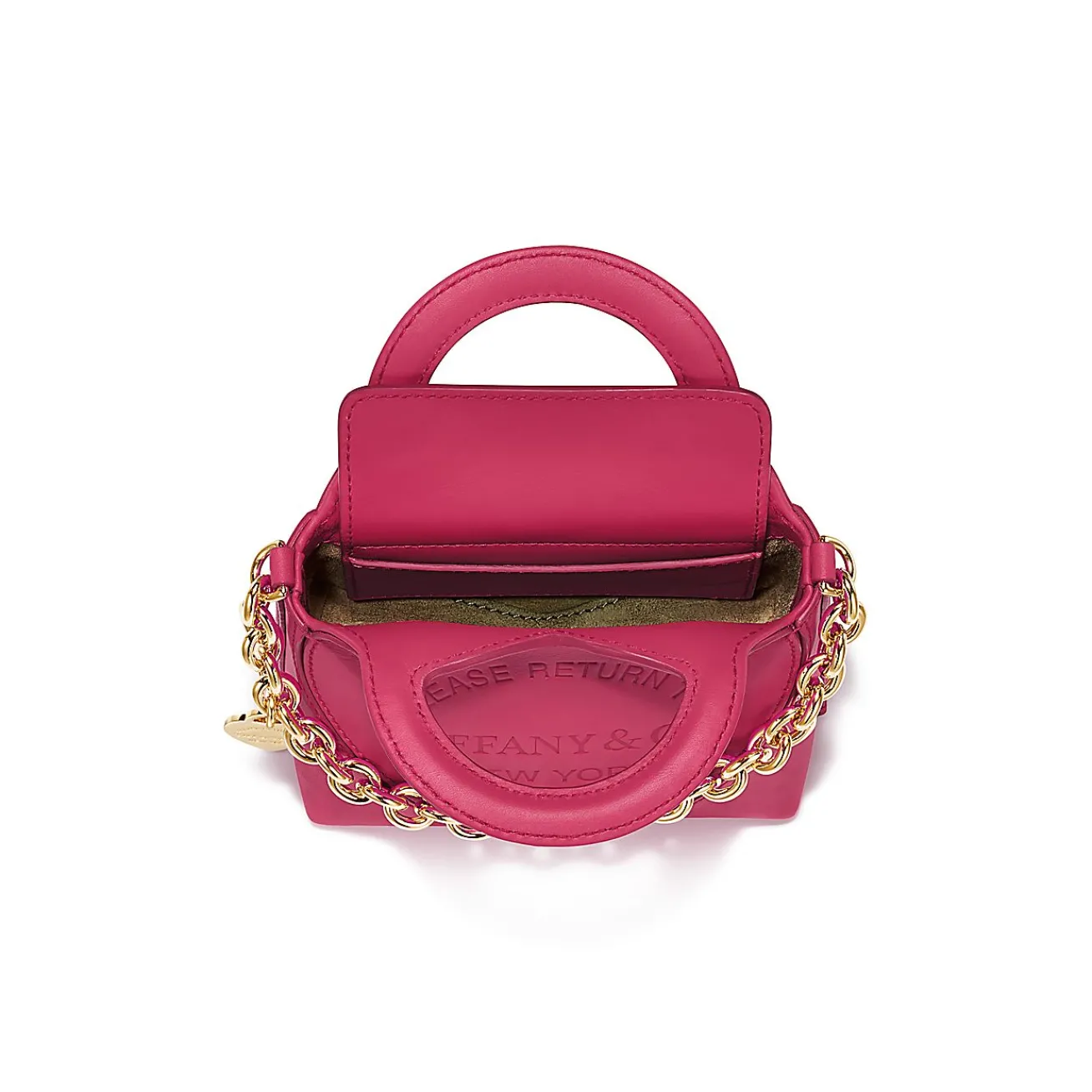 Tiffany & Co. Return to Tiffany™ Micro Tote in Cerise Leather | ^Women Online Exclusives|Women's Accessories