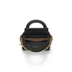 Tiffany & Co. Return to Tiffany® Micro Tote in Black Leather | ^Women Bags|Women's Accessories