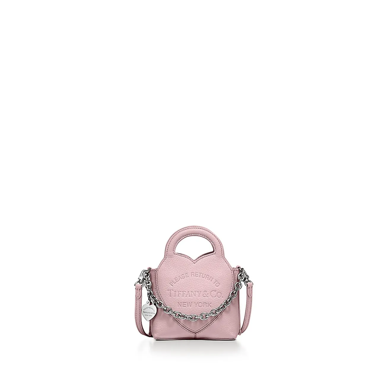 Tiffany & Co. Return to Tiffany® Micro Tote in Crystal Pink Leather | ^Women Online Exclusives