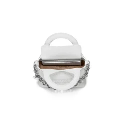 Tiffany & Co. Return to Tiffany® Micro Tote in White Leather | ^Women Bags|Women's Accessories