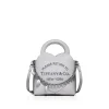 Tiffany & Co. Return to Tiffany® Mini Charm Tote Bag in Gray Leather | ^Women Bags|Women's Accessories