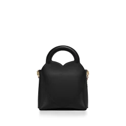 Tiffany & Co. Return to Tiffany® Mini Charm Tote Bag in Black Leather | ^Women Bags|Women's Accessories