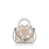 Tiffany & Co. Return to Tiffany® Mini Charm Tote Bag in Neutral Intarsia Leather | ^Women Bags|Women's Accessories