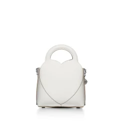 Tiffany & Co. Return to Tiffany® Mini Charm Tote Bag in White Leather | ^Women Bags|Women's Accessories