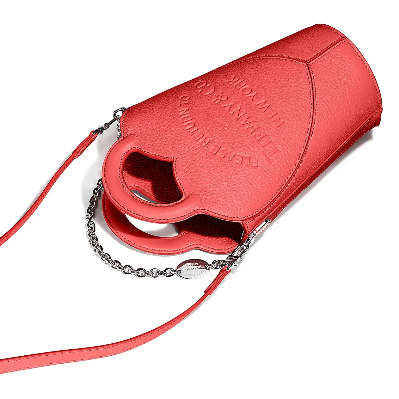 Tiffany & Co. Return to Tiffany® Mini Crossbody Bag in Hibiscus Red Leather | ^Women Bags|Women's Accessories