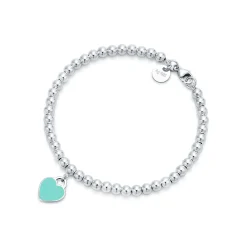 Tiffany & Co. Return To Tiffany™ Mini Heart Tag Bead Bracelet | ^ Bracelets|Gifts for Her