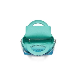 Tiffany & Co. Return to Tiffany® Mini Tote Bag in Infinity Blue Leather | ^Women Bags|Women's Accessories
