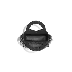 Tiffany & Co. Return to Tiffany® Nano Bag in Black Leather | ^Women Small Leather Goods|Women's Accessories