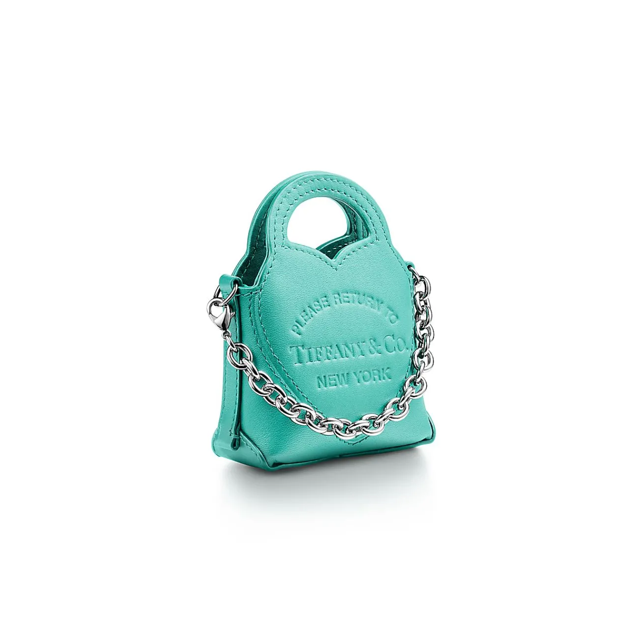 Tiffany & Co. Return to Tiffany® Nano Bag in Tiffany Blue® Leather | ^Women Small Leather Goods|Women's Accessories