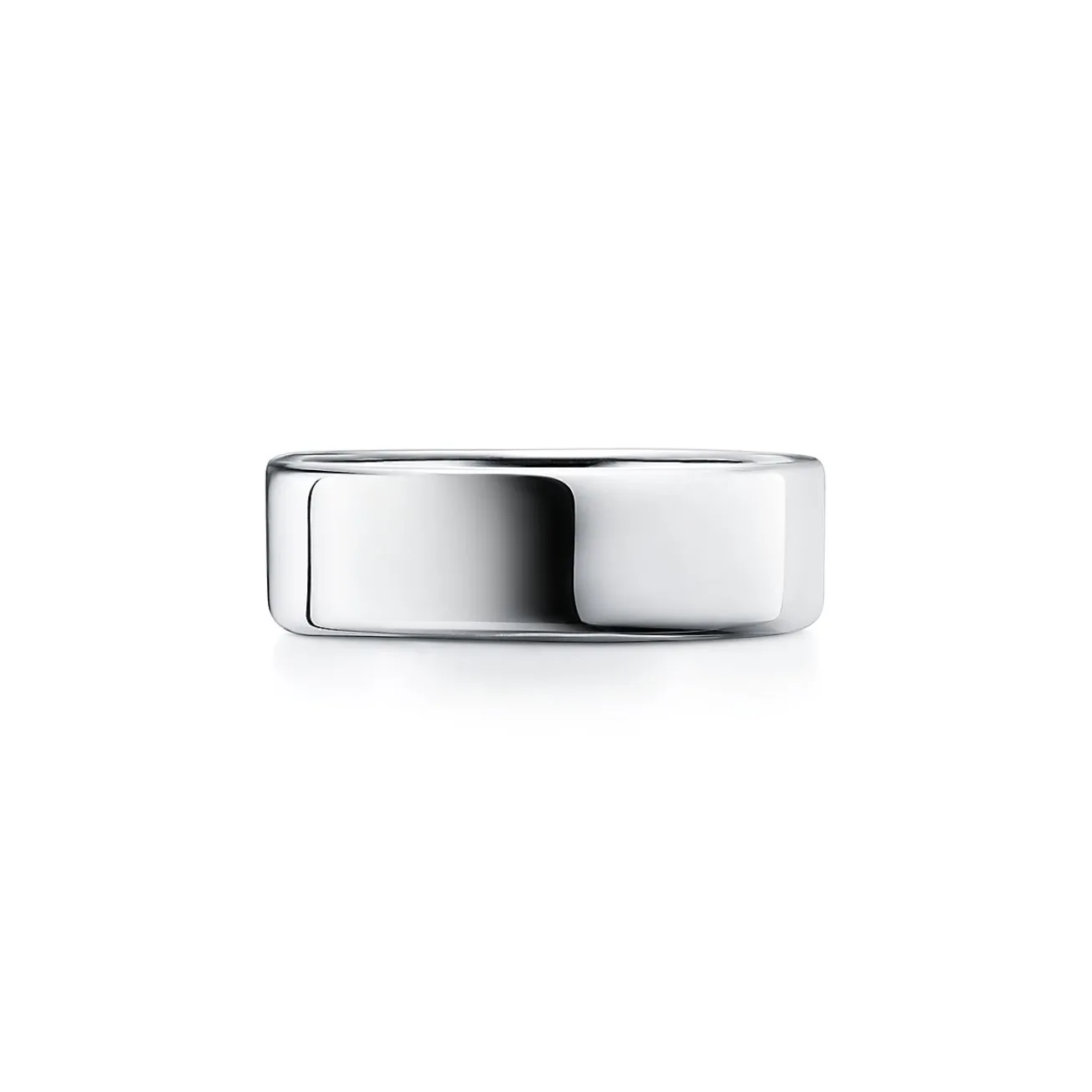 Tiffany & Co. Return to Tiffany® narrow ring in sterling silver with diamonds, 6 mm wide. | ^ Rings|Bold Silver Jewelry