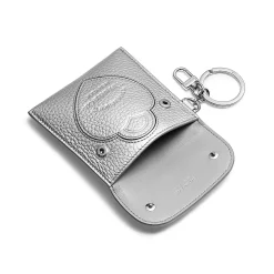 Tiffany & Co. Return to Tiffany® Pouch Bag Charm in Silver-colored Leather | ^Women Business Gifts|Small Leather Goods