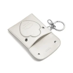 Tiffany & Co. Return to Tiffany® Pouch Bag Charm in Ivory Leather | ^Women Business Gifts|Small Leather Goods