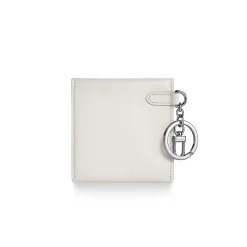 Tiffany & Co. Return to Tiffany® Pouch Bag Charm in Ivory Leather | ^Women Business Gifts|Small Leather Goods