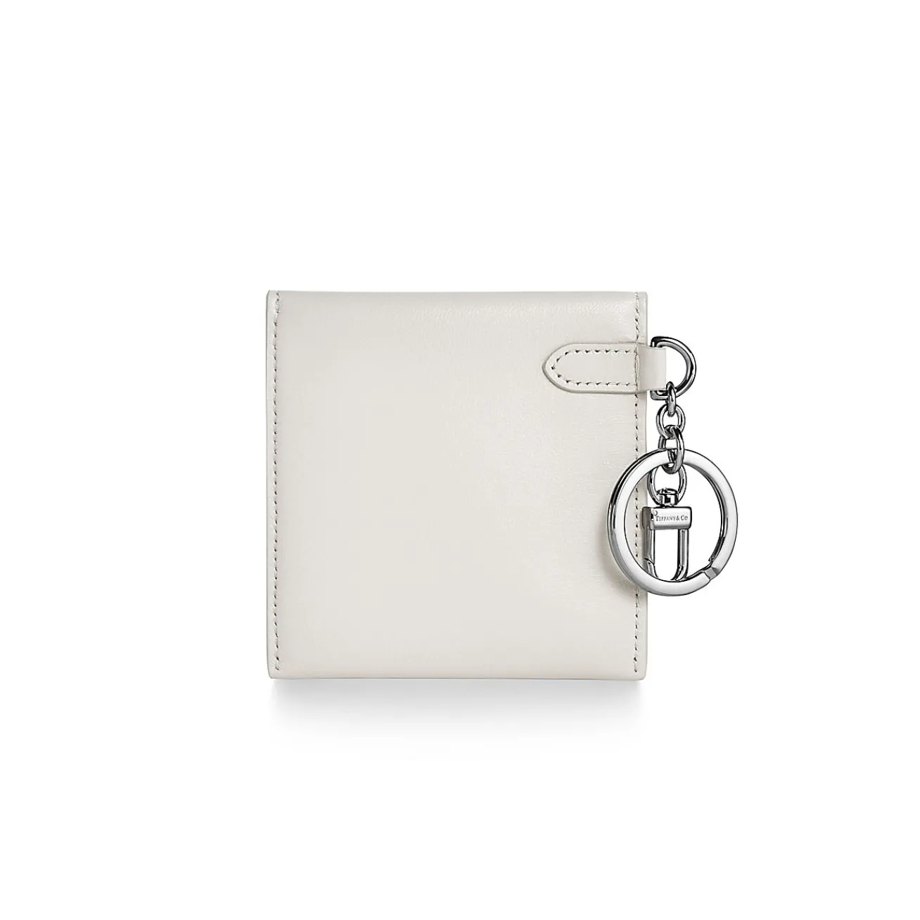 Tiffany & Co. Return to Tiffany® Pouch Bag Charm in Ivory Leather | ^Women Business Gifts|Small Leather Goods