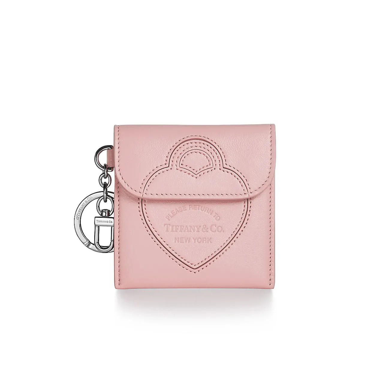 Tiffany & Co. Return to Tiffany® Pouch Bag Charm in Rose Leather | ^Women Business Gifts|Small Leather Goods