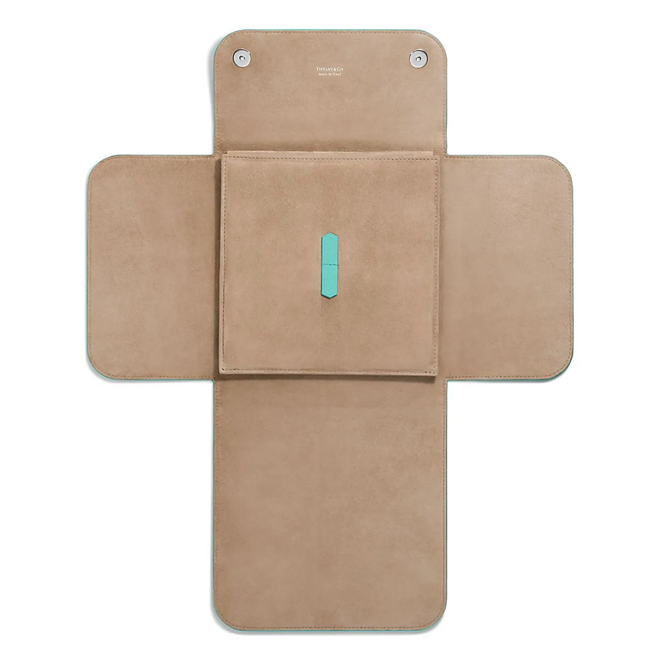 Tiffany & Co. Return to Tiffany® Pouch in Tiffany Blue® Leather, Large | ^Women Tiffany Blue® Gifts|Small Leather Goods