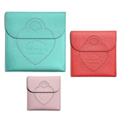 Tiffany & Co. Return to Tiffany® Pouch Set in Multi-colored Leather, Set of Three | ^Women Tiffany Blue® Gifts|Small Leather Goods