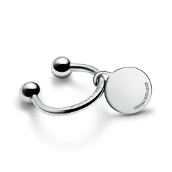 Tiffany & Co. Return to Tiffany® Round Tag Screwball Key Ring in Sterling Silver | ^Women Business Gifts|Key Rings