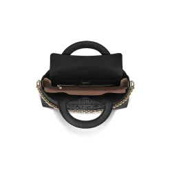 Tiffany & Co. Return to Tiffany® Small Charm Tote Bag in Black Leather | ^Women Bags|Women's Accessories