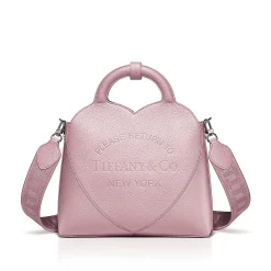 Tiffany & Co. Return to Tiffany® Small Tote Bag in Crystal Pink Leather | ^Women Bags|Women's Accessories