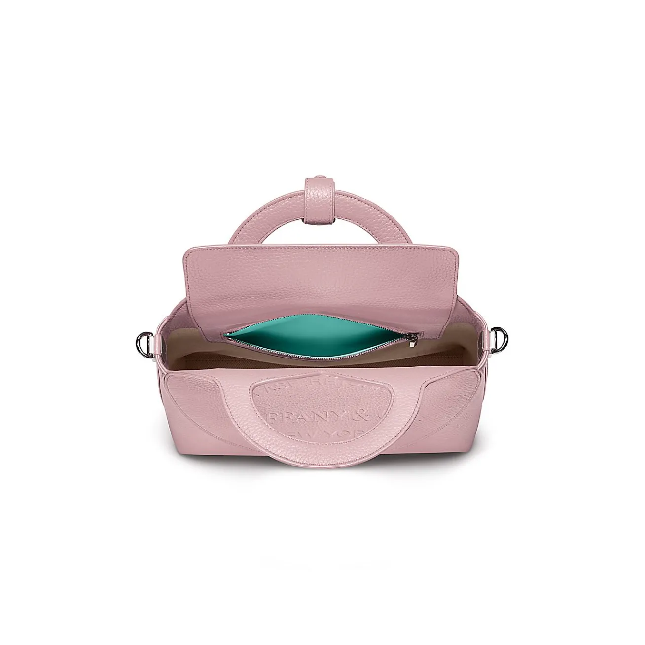 Tiffany & Co. Return to Tiffany® Small Tote Bag in Crystal Pink Leather | ^Women Bags|Women's Accessories