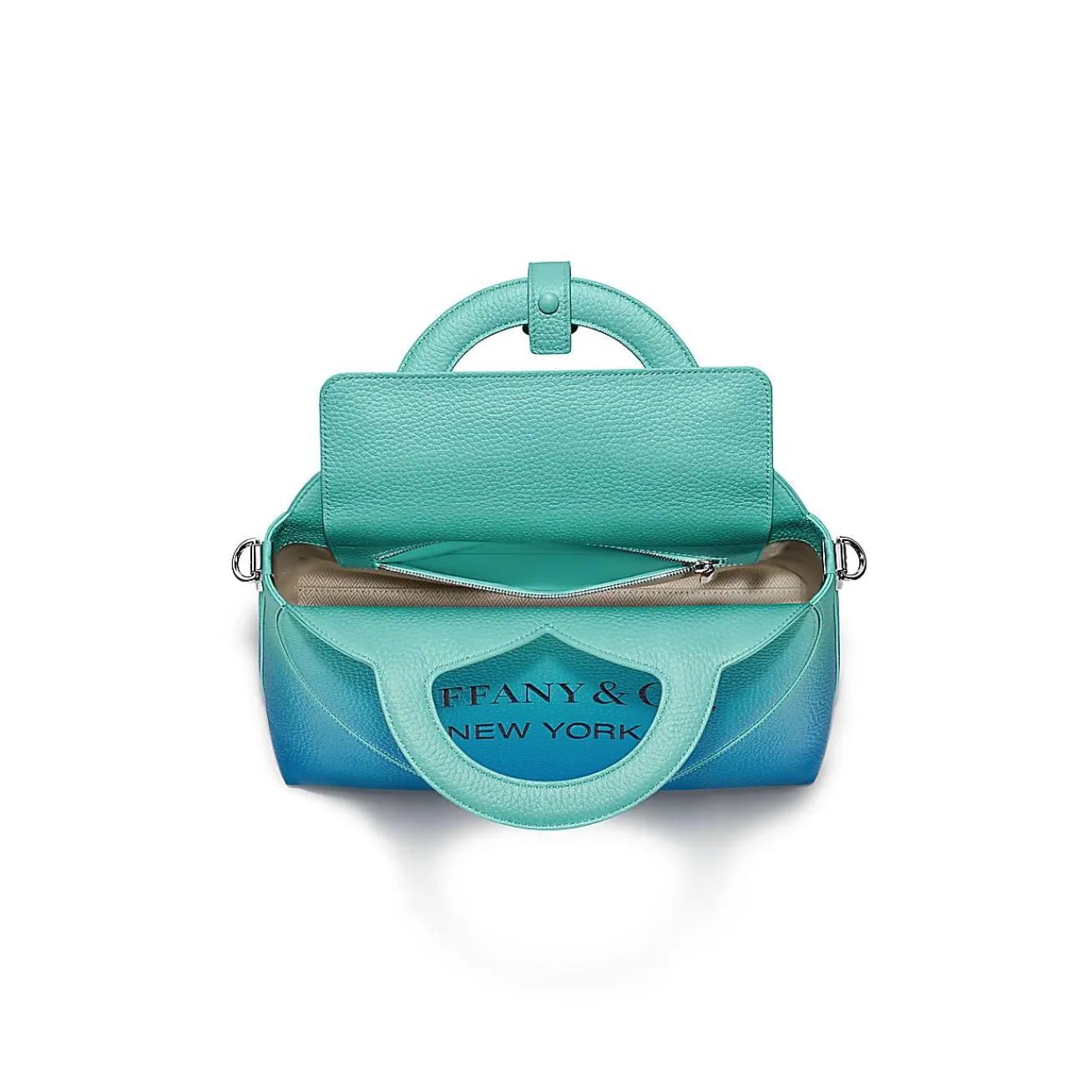 Tiffany & Co. Return to Tiffany® Small Tote Bag in Infinity Blue Leather | ^ Bags|Women's Accessories