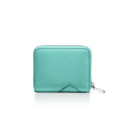 Tiffany & Co. Return to Tiffany® Small Zip Wallet in Tiffany Blue® Leather | ^Women Small Leather Goods|Women's Accessories