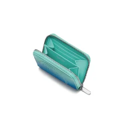 Tiffany & Co. Return to Tiffany® Small Zip Wallet in Infinity Blue Leather | ^Women Small Leather Goods|Women's Accessories