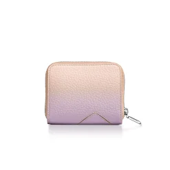 Tiffany & Co. Return to Tiffany® Small Zip Wallet in Infinity Morganite Leather | ^Women Small Leather Goods|Women's Accessories