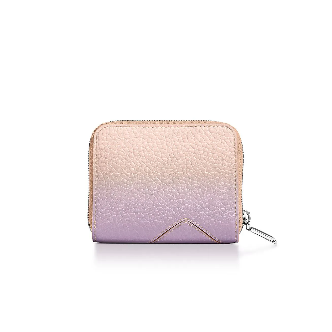 Tiffany & Co. Return to Tiffany® Small Zip Wallet in Infinity Morganite Leather | ^Women Small Leather Goods|Women's Accessories
