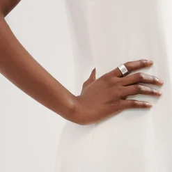 Tiffany & Co. Return to Tiffany® wide ring in sterling silver, 10 mm wide. | ^ Rings|Bold Silver Jewelry