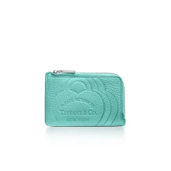 Tiffany & Co. Return to Tiffany® Zip Card Case in Tiffany Blue® Leather | ^Women Gifts $1,500 & Under|Tiffany Blue® Gifts