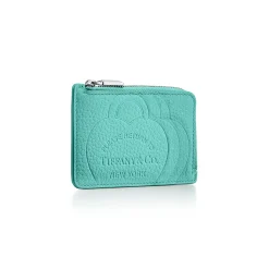 Tiffany & Co. Return to Tiffany® Zip Card Case in Tiffany Blue® Leather | ^Women Gifts $1,500 & Under|Tiffany Blue® Gifts