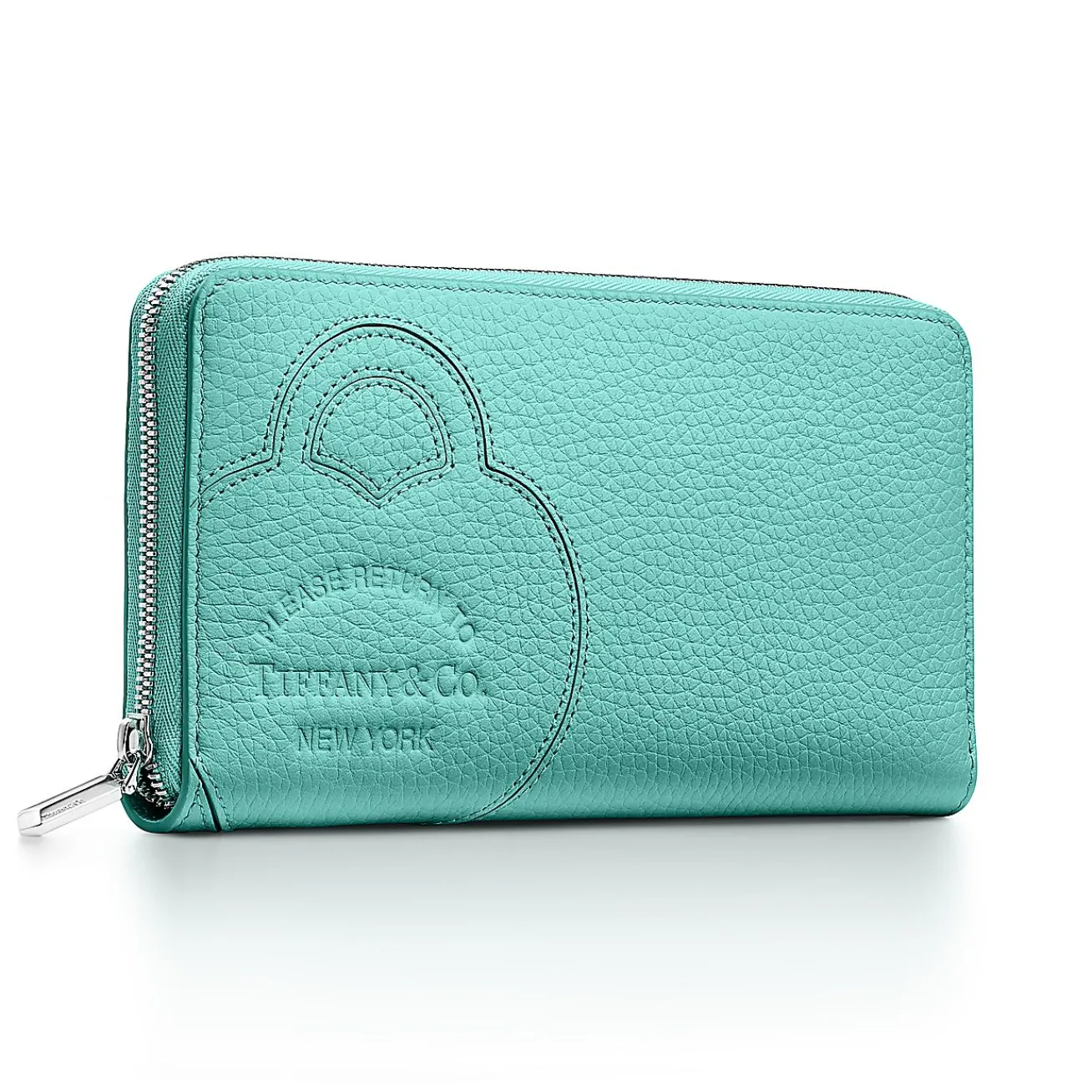 Tiffany & Co. Return to Tiffany® Zip Wallet and Key Ring Set in Leather | ^Women Gifts for Her|Her